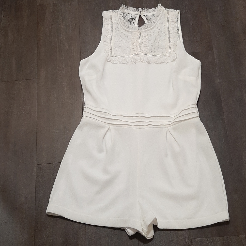 White romper